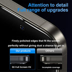 Privacy screen protector anti-scratch and anti-fingerprint glass detail