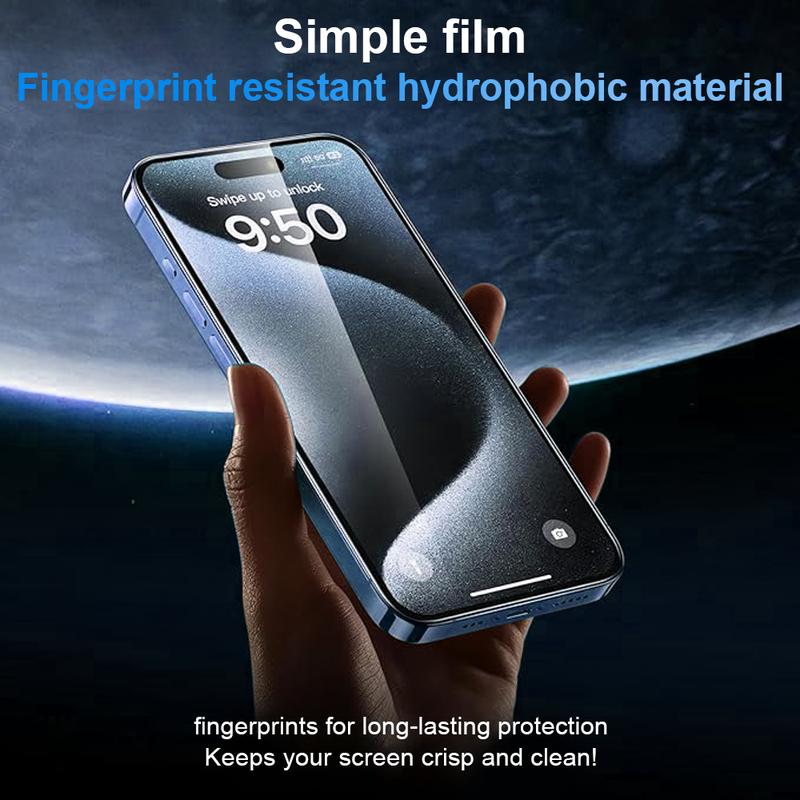 Full coverage privacy tempered glass screen protector with rounded edges